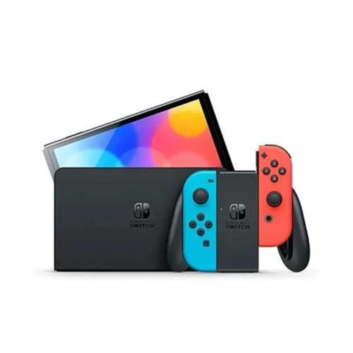 Nintendo switch oled 64 neon